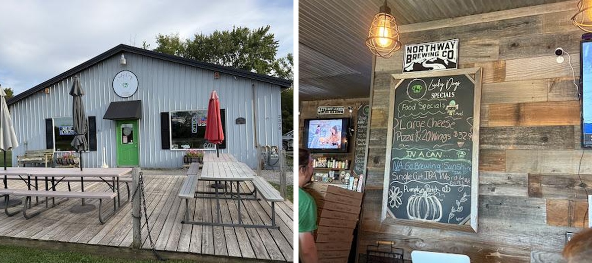 Lucky Dogs Pizzeria & Taproom Menu